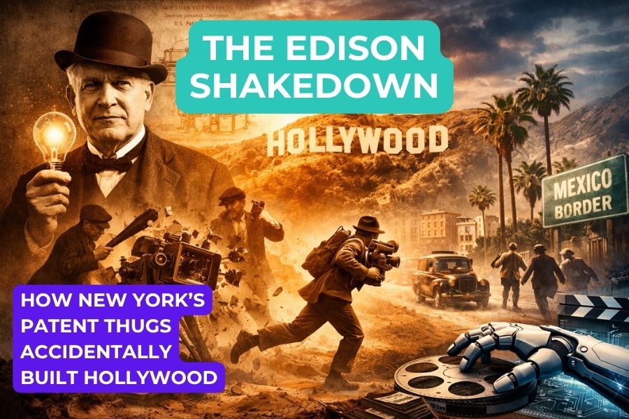 The great escape: How a New York patent war created Hollywood